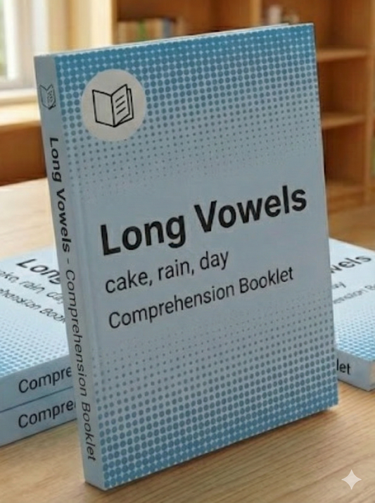 Long Vowels Comprehension Booklet – Vowel Teams & Open Syllables Reading Practice